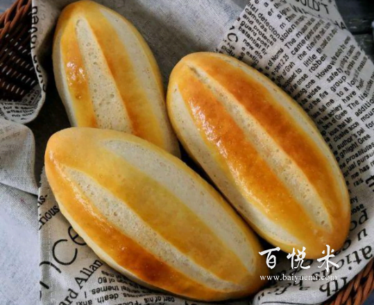 烘焙基礎(chǔ)款面包,無(wú)油無(wú)蛋牛奶甜面包,簡(jiǎn)單易做,快來(lái)試試